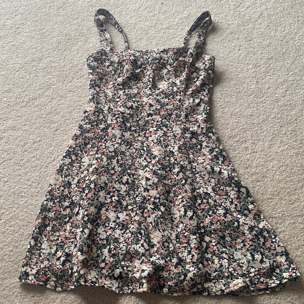 Abercrombie & Fitch square neck mini dress